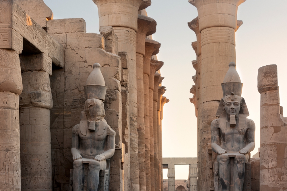 Luxor,Temple,In,Luxor,,Ancient,Thebes,,Egypt.,Luxor,Temple,Is